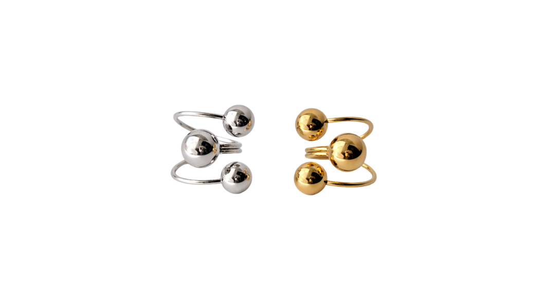 anillo triple esfera